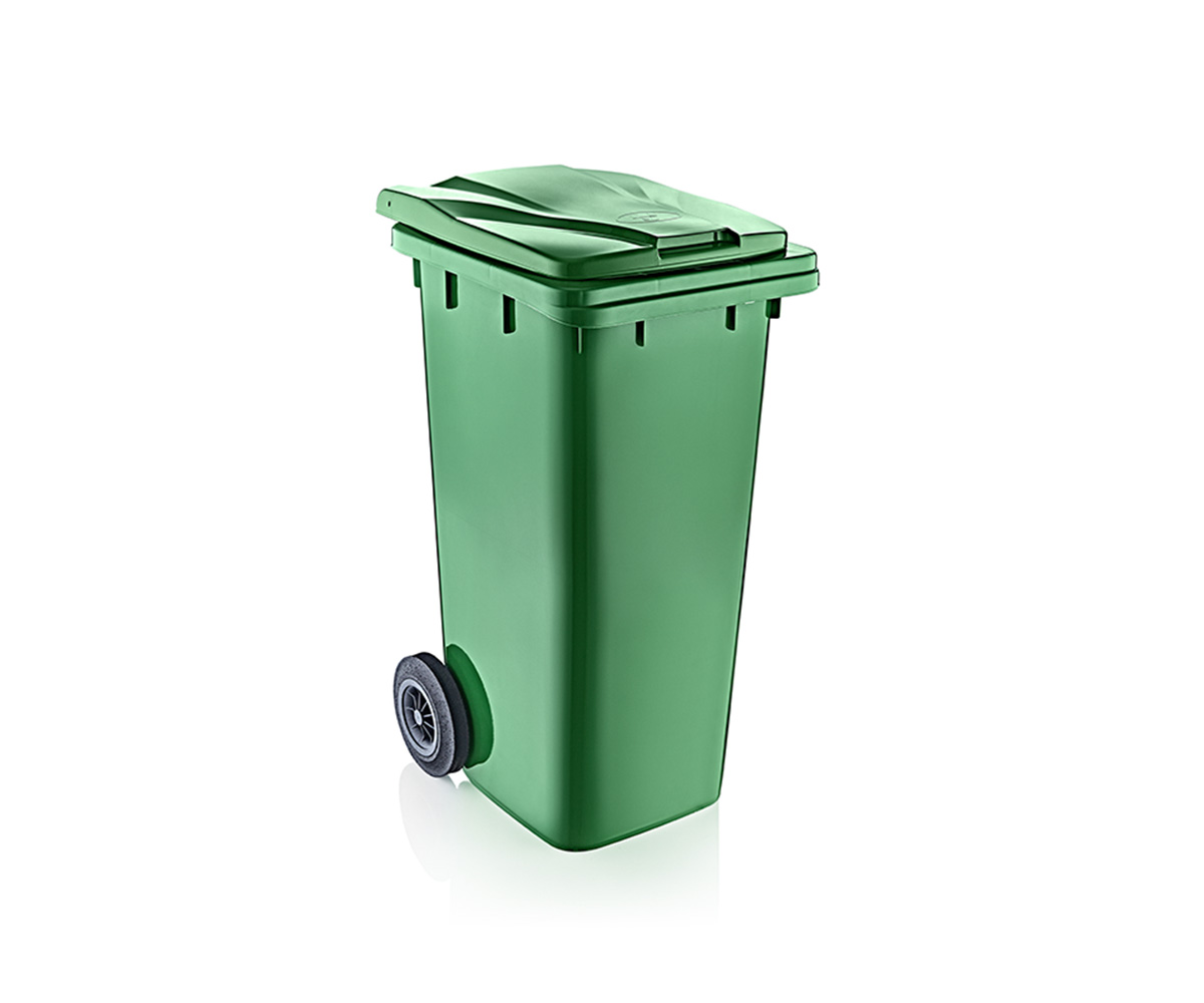 120 Litre Çöp Konteyneri Yeşil