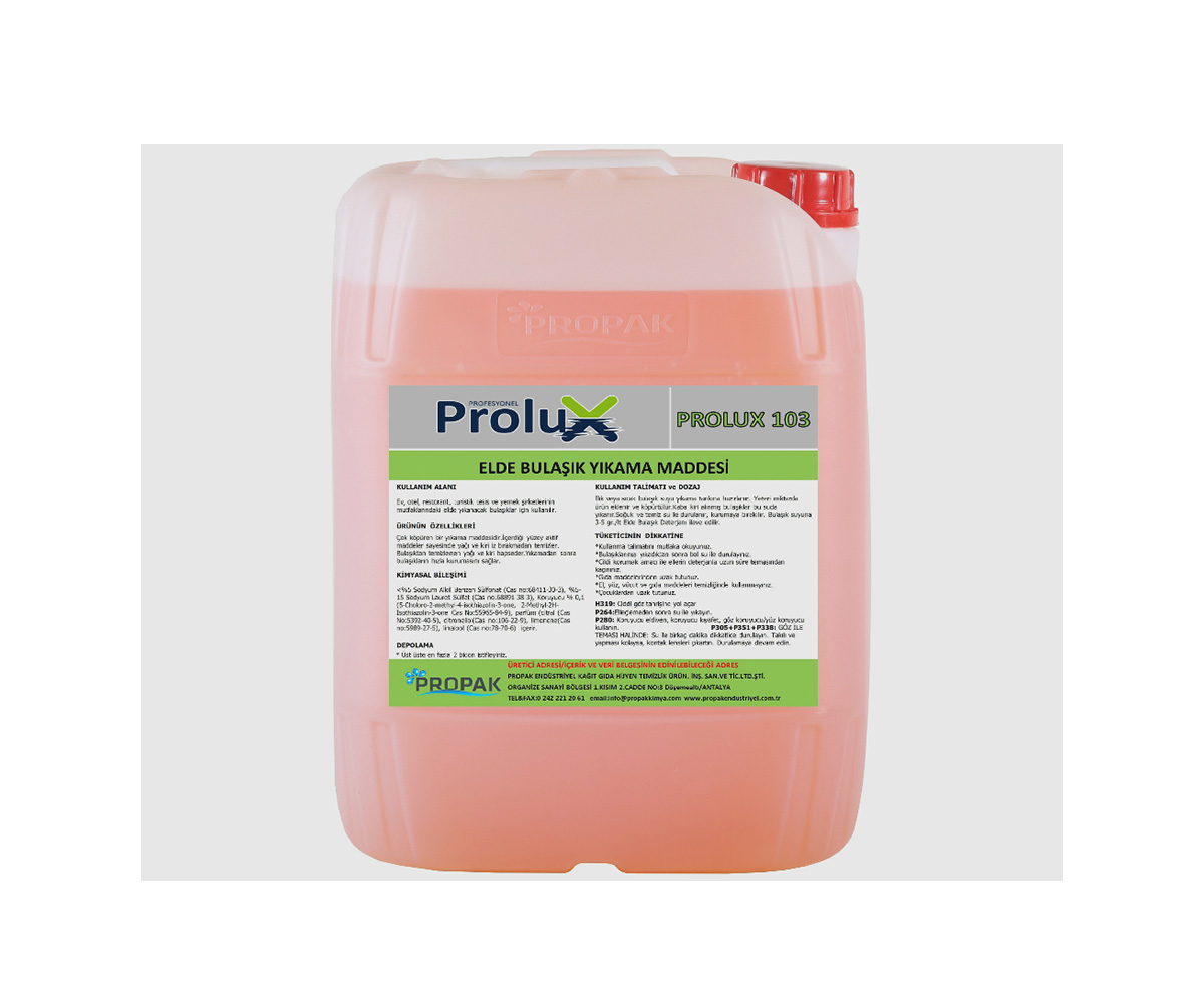 Elde Bulaşık Yıkama Deterjanı