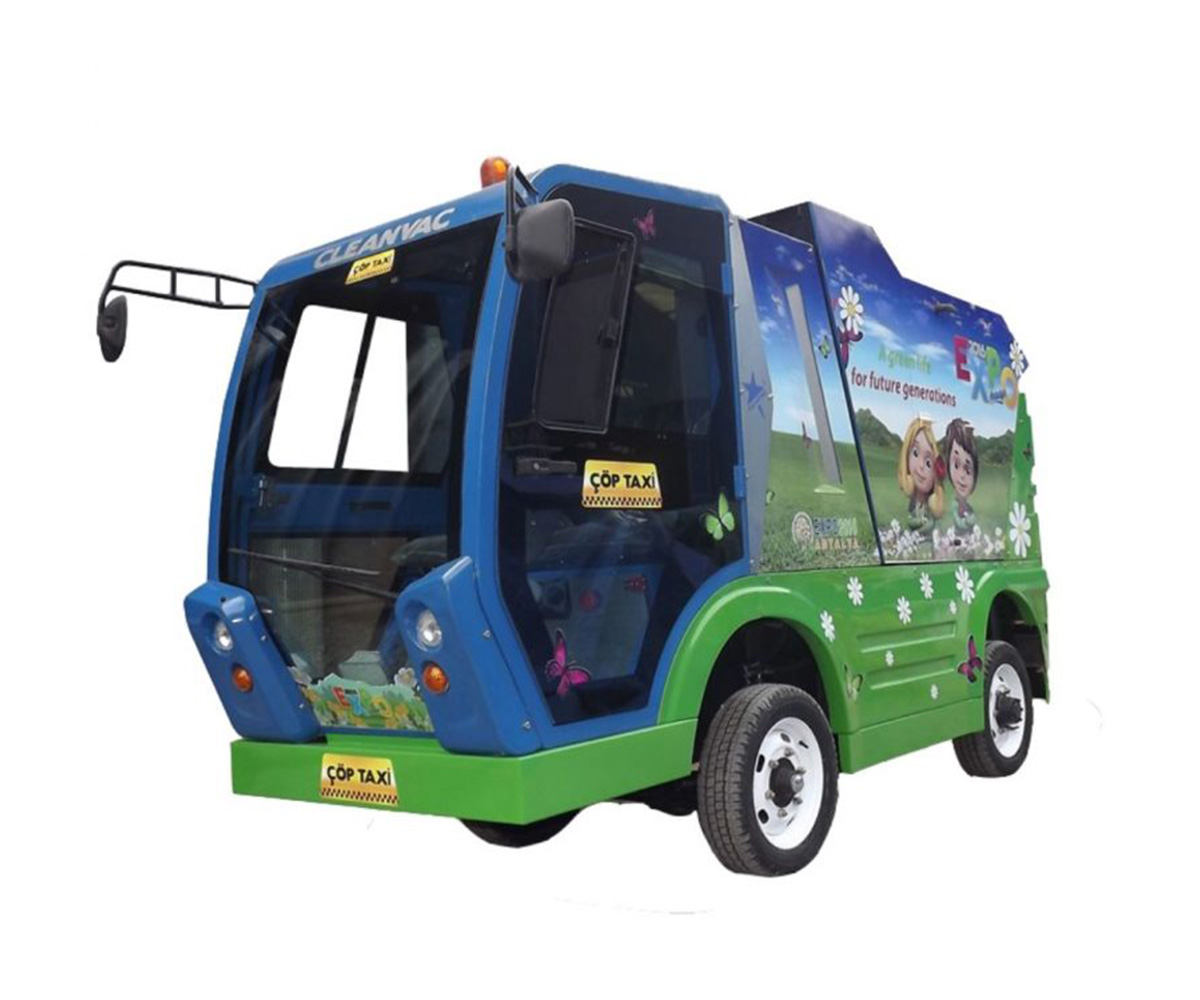 Elektrikli Mini Çöp Toplama Araçları