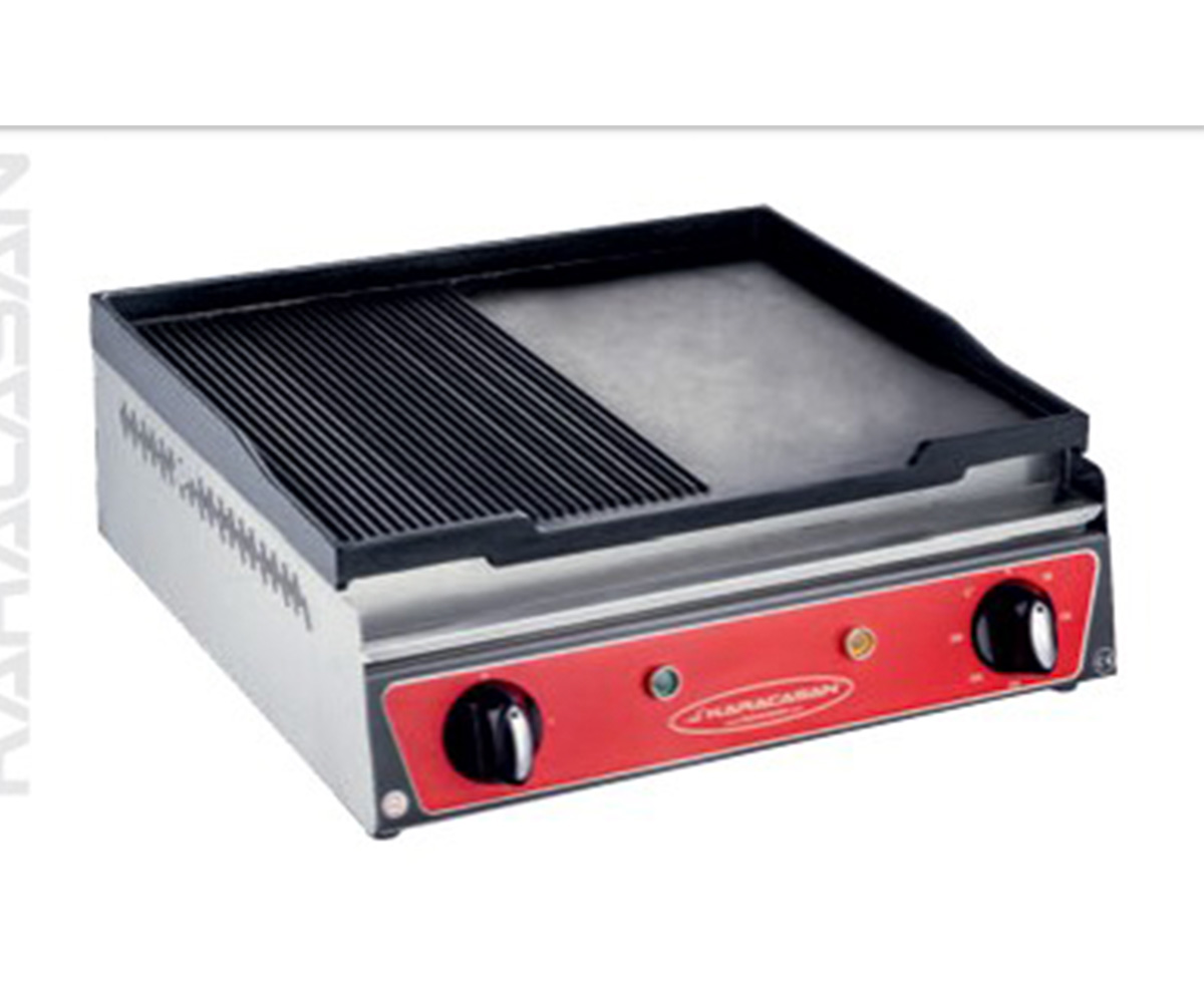 Yarı Oluklu- Yarı Düz Izgara